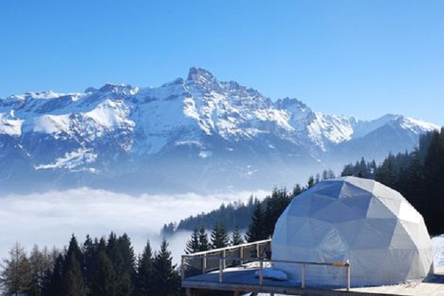 VIP - The Whitepod Resort, Monthey, Switzerland